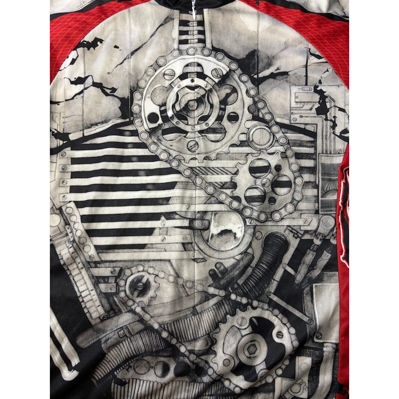 Primal Wear Cycling Bike Shirt Jersey Crankin' Stein Sz Xl — image 3 of 8
